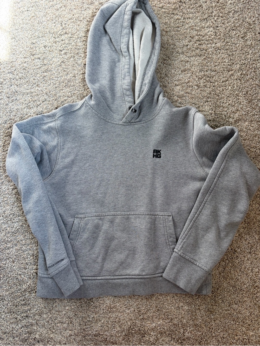 Duluth Trading Co Gray Alaskan Hardgear Hoodie